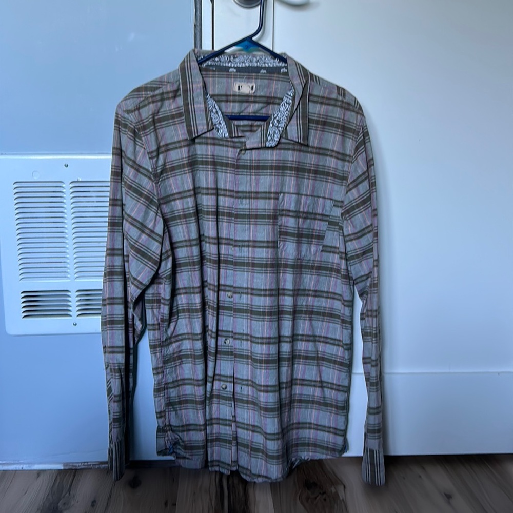 Plaid button up